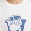 Wood Wood x Garfield Ace T-shirt Lean 30045700-2222 WHITE galéria