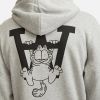 Wood Wood x Garfield Ian Hoodie Hanging 30045601-2424 GREY MELANGE galéria