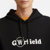 Wood Wood x Garfield Ian Hoodie Hanging 30045601-2424 BLACK galéria