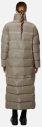 Rains Extra Long Puffer Coat 1536 VELVET TAUPE galéria