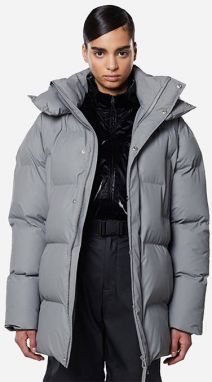Rains Hooded Puffer Coat 1524 ROCK galéria