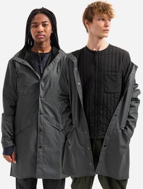 Rains Long Jacket 12020 SLATE