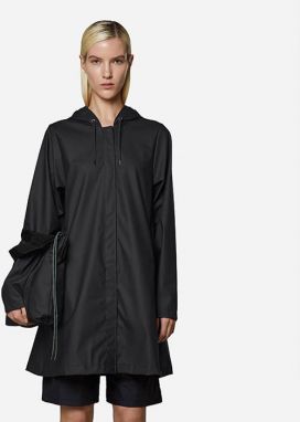 Rains A-Line Jacket 18340 BLACK