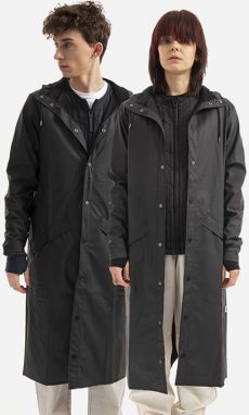 Rains Longer Jacket 18360 BLACK