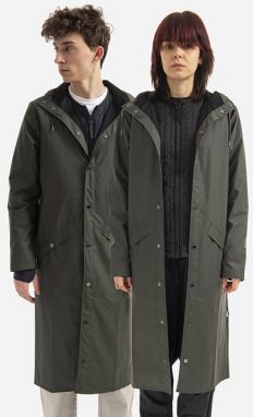 Rains Longer Jacket 18360 GREEN