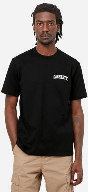 Carhartt WIP S/S University Script T-Shirt I028991 BLACK/WHITE