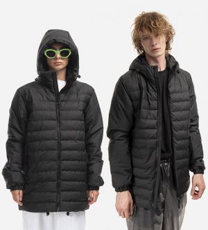 Rains Trekker Hooded Jacket 15110 BLACK