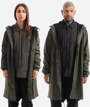 Rains Fishtail Parka bunda 18140 zelená