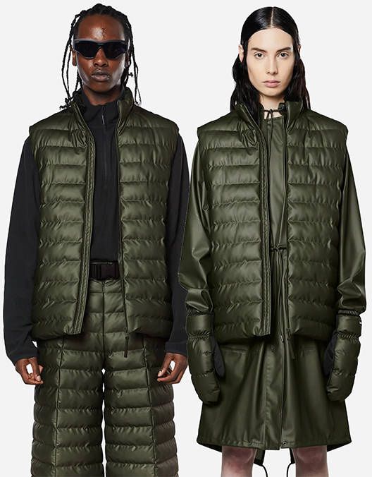 Rains Trekker Vest 15200 EVERGREEN