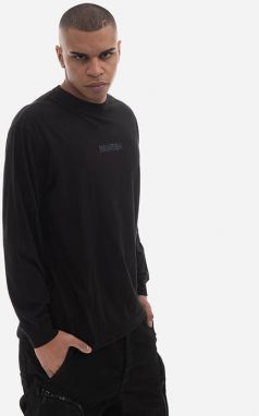 Maharishi U.A.P. Embroidered Longsleeve T-shirt Organic Cotton Jerse 4094 BLACK