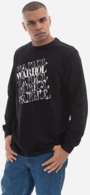 Pánske tričko Maharishi Andy Warhol Airborne L/S tričko 9923 čierne