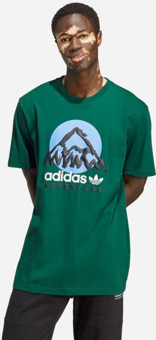 Pánske tričko adidas Originals Adventure Mountain Front Tee IC2360