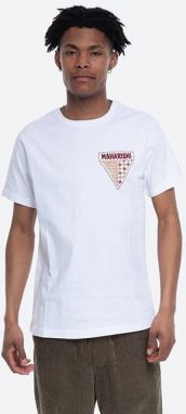 Tričko Maharishi World Tribe Bio tričko 6300 biele