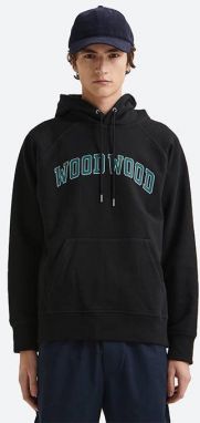 Pánska mikina Wood Wood Fred Ivy Hoodie 12135616-2493 Čierna