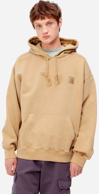 Pánska mikina Carhartt WIP s kapucňou Vista Sweat I029523 DUSTY H hnedá