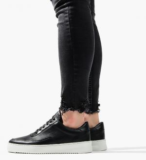 Filling Pieces Low Mondo Ripple Nardo Nappa Black 24526231861PFH