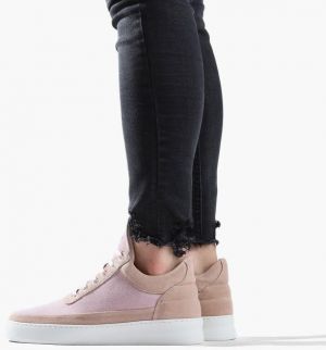 Filling Pieces Low Top Plain Cape Suede Nude 29726201888PFH