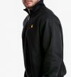 Carhartt Half Zip American Script I027014 BLACK galéria