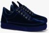 Filling Pieces Low Top Plain Velvet 29727611884WSB galéria