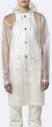 Rains Transparent Hooded Coat 1269 FOGGY WHITE galéria