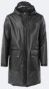 Rains Transparent Hooded Coat 1269 FOGGY BLACK galéria