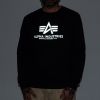 Alpha Industries Basic Sweater Reflective Print 178302RP 07 galéria