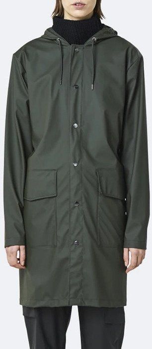 Rains Hooded Coat 1831 GREEN