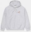 Carhartt WIP Hooded American Script Sweat I028279 ASH HEATHER galéria