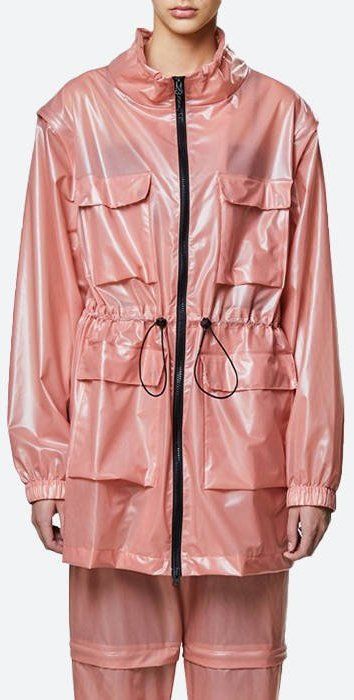 Rains Ultralight Zip Off Parka 1846 SHADOW BLUSH