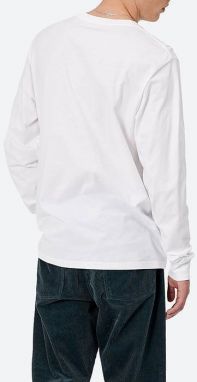 Carhartt WIP Longsleeve Base T-Shirt I026265 WHITE/BLACK galéria
