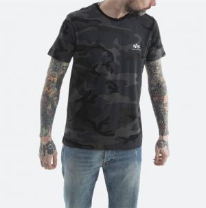 Alpha Industries Basic T Small Logo Camo 188505C 125