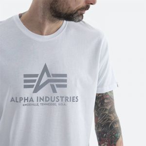 Alpha Industries Basic T-Shirt Reflective Print 100501RP 09 galéria