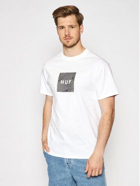 HUF Tričko Feels TS01328 Biela Regular Fit