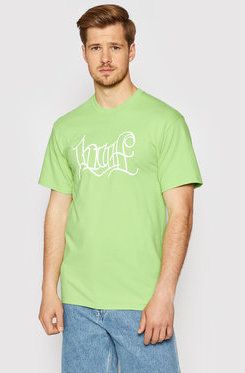 HUF Tričko HAZE Handstyle 2 TS01382 Zelená Regular Fit