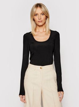 Birgitte Herskind Blúzka Indy 3761747 Čierna Slim Fit