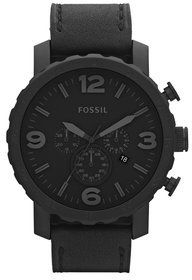 Fossil Hodinky Nate JR1354 Čierna