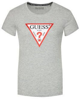 Guess Tričko Original W1YI1B I3Z11 Sivá Boxy Fit