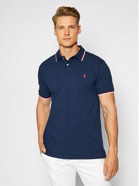 Polo Ralph Lauren Polokošeľa Classics 710842621003 Tmavomodrá Slim Fit