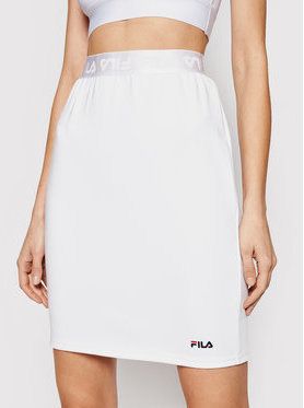 Fila Mini sukňa Chess 68852 Biela Regular Fit