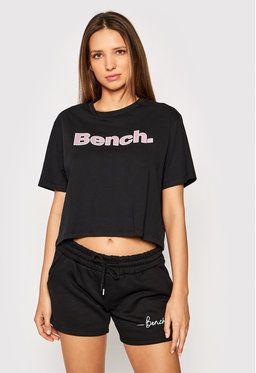 Bench Tričko Kay 117362 Čierna Regular Fit