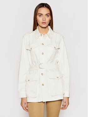 Polo Ralph Lauren Džínsová bunda 211834032001 Biela Regular Fit