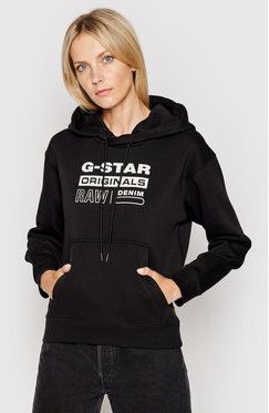 G-Star Raw Mikina Premium Core D20760-C235-6484 Čierna Regular Fit