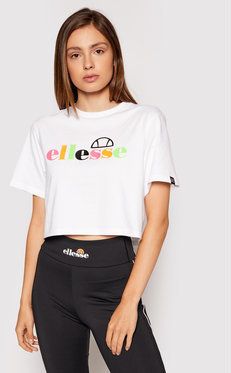 Ellesse Tričko Cordela SGF10514 Biela Loose Fit