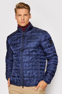 Woolrich Vatovaná bunda Deepsix CFWOOU0426MRUT2686 Tmavomodrá Regular Fit