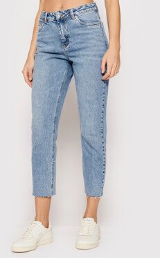 Vero Moda Džínsy Brenda 10247009 Modrá Straight Fit