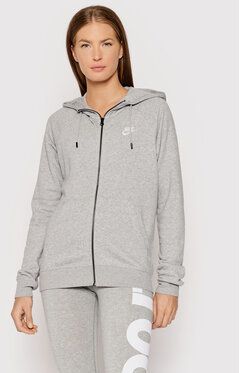 Nike Mikina Sportswear Essential BV4122 Sivá Standard Fit