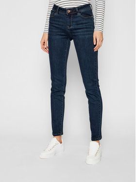 Morgan Džínsy 201-POM.P Tmavomodrá Slim Fit