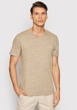 Jack&Jones PREMIUM Tričko Blubowery 12194108 Hnedá Regular Fit