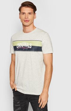 Jack&Jones Tričko Mason 12193852 Sivá Standard Fit