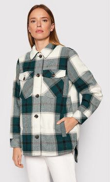 Vero Moda Prechodná bunda Olivia 10248275 Zelená Oversize